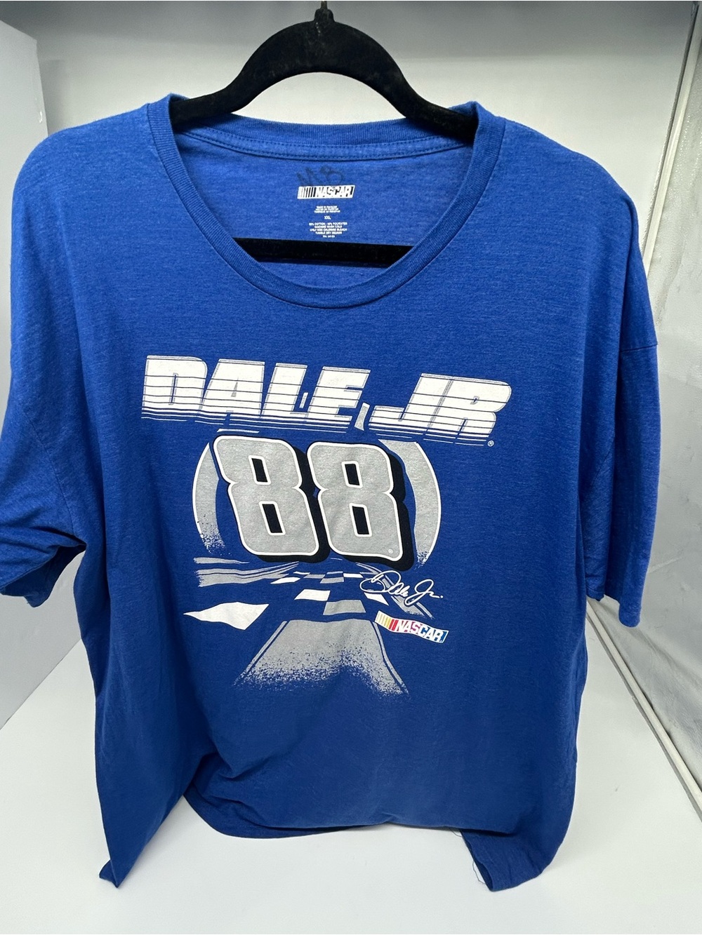 Nascar Dale Jr. Royal Blue Graphic Logo Tee 2XL